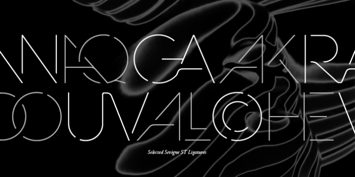 Sevigne Stencil Font Download