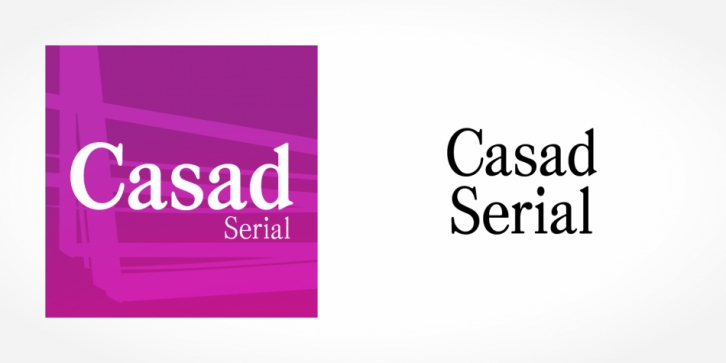Casad Serial Font Download