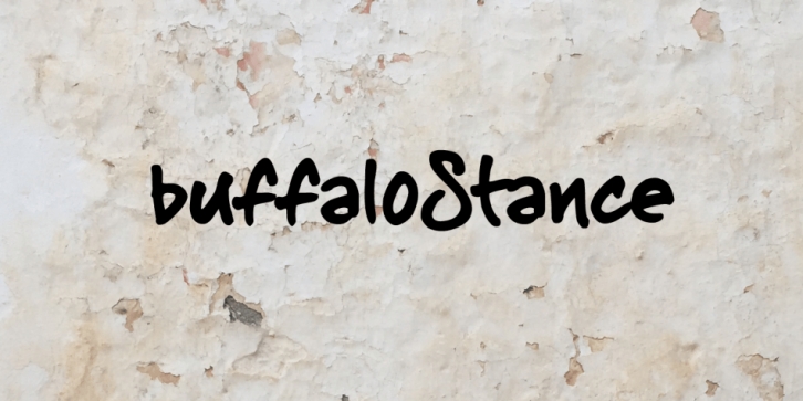 buffaloStance Font Download