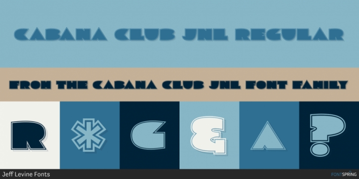 Cabana Club JNL Font Download