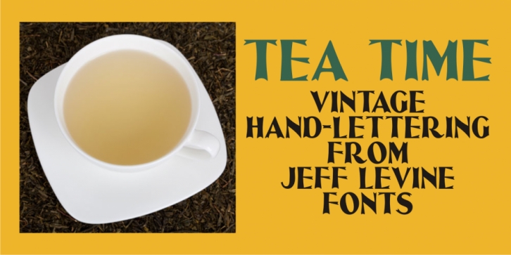 Tea Time JNL Font Download