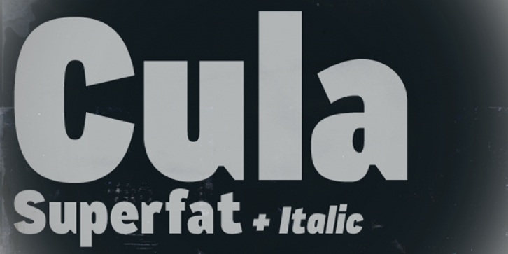 CA Cula Superfat Font Download