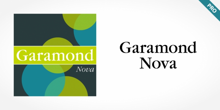 Garamond Nova Pro Font Download