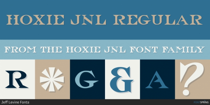 Hoxie JNL Font Download
