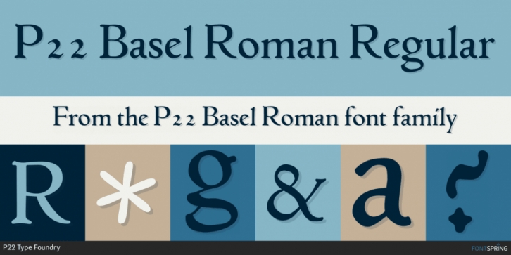 P22 Basel Roman Font Download