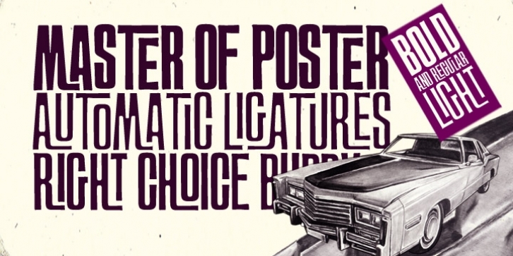 Master of Poster Font Download