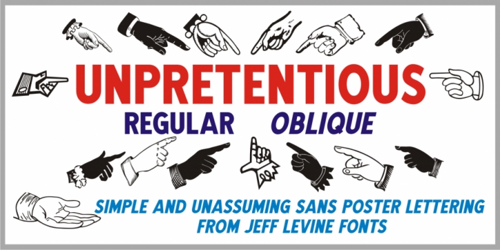 Unpretentious JNL Font Download
