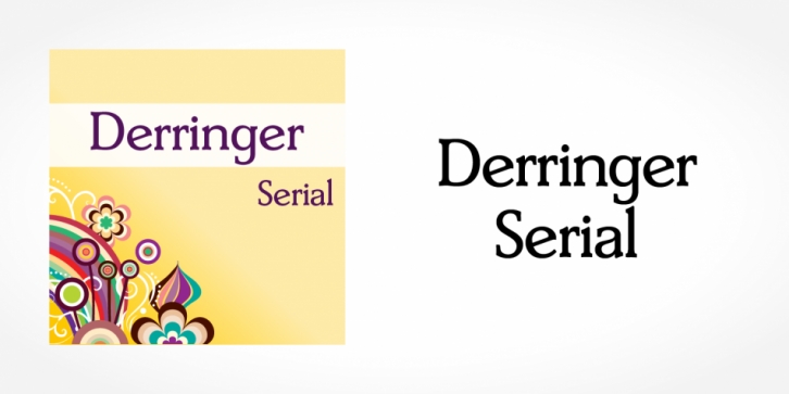 Derringer Serial Font Download