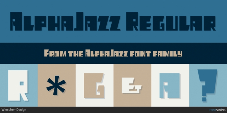 AlphaJazz Font Download