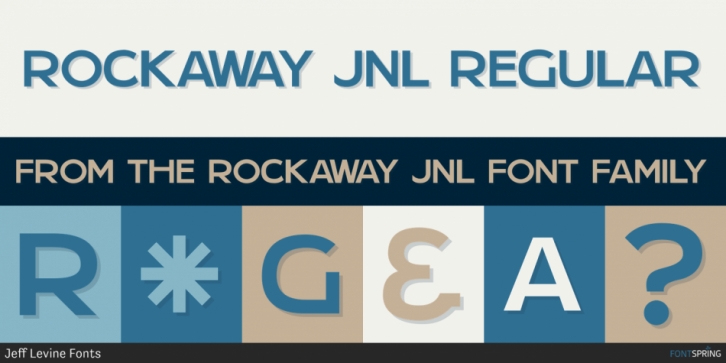 Rockaway JNL Font Download
