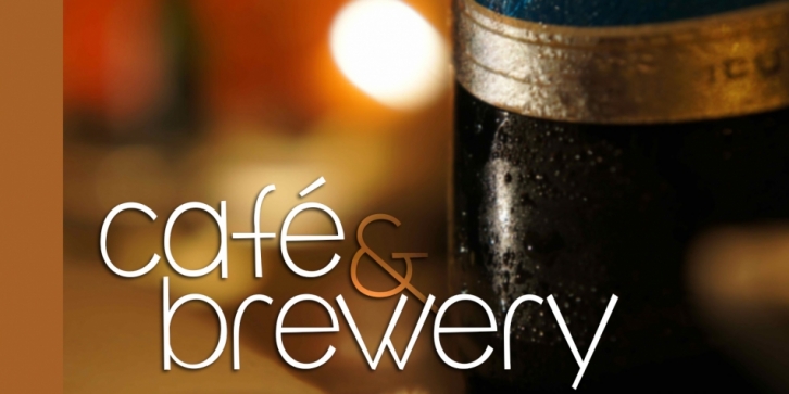 Cafe & Bewery Font Download