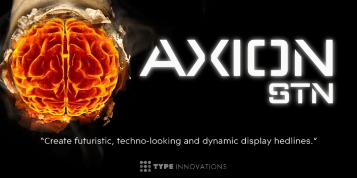 Axion STN Font Download