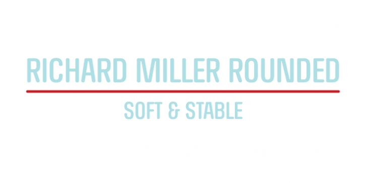 RICHARD MILLER ROUNDED Font Download