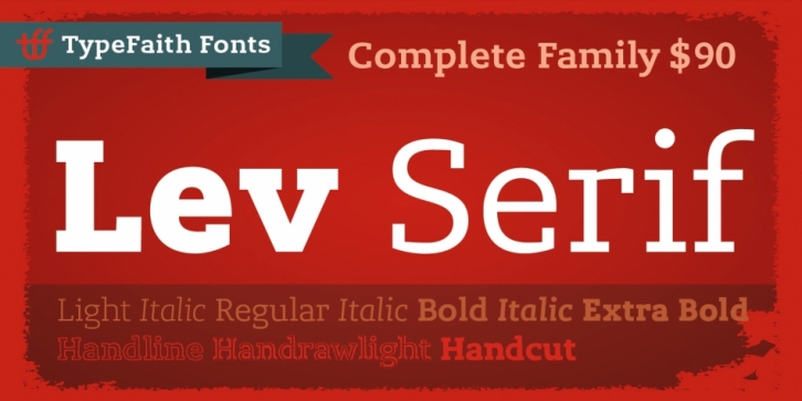 Lev Serif Font Download