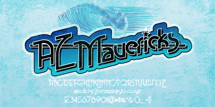 AZ Mavericks Font Download