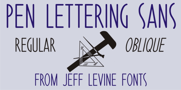 Pen Lettering Sans JNL Font Download