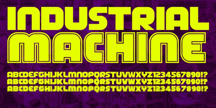 FT Industry Machine Font Download