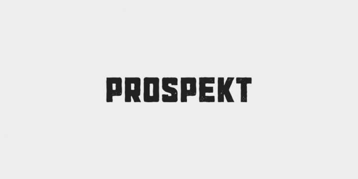 Prospekt Press Font Download