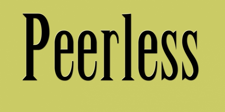 Peerless Font Download