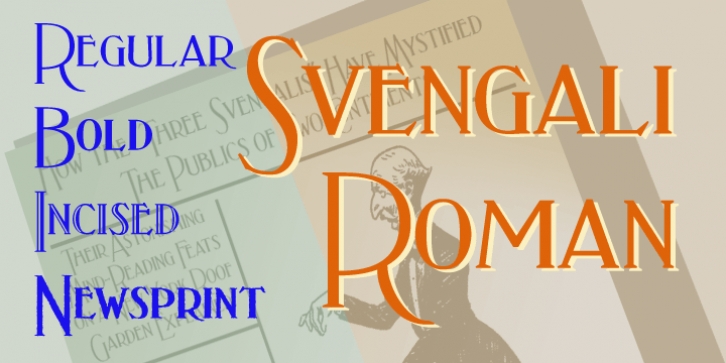 Svengali Roman Font Download