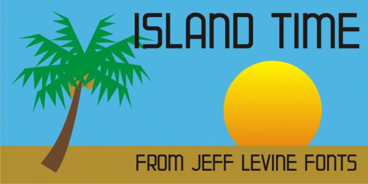 Island Time JNL Font Download