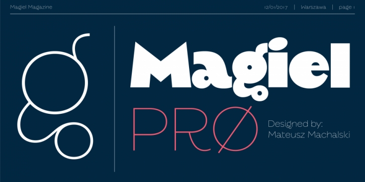Magiel PRO Font Download