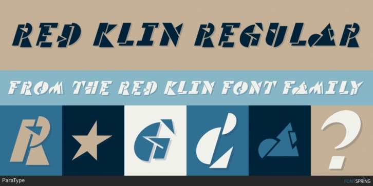 Red Klin Font Download