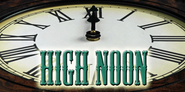 High Noon Font Download