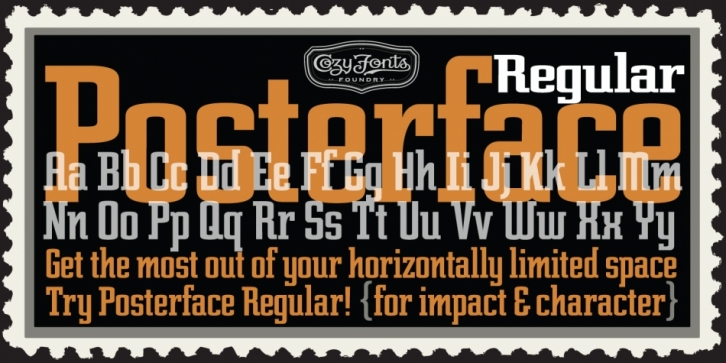 Posterface Font Download