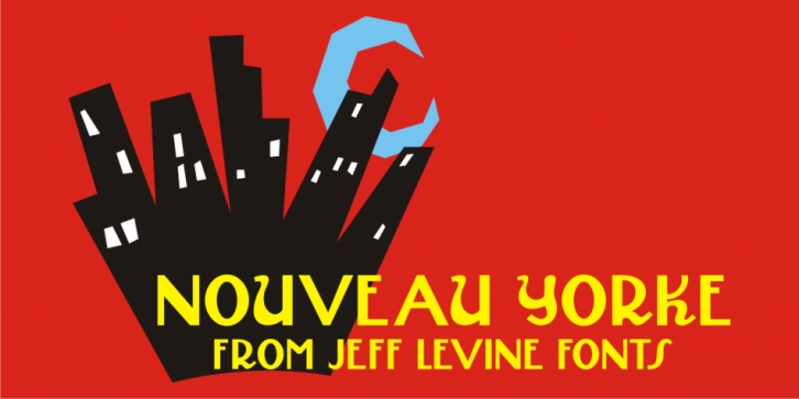 Nouveau Yorke JNL Font Download