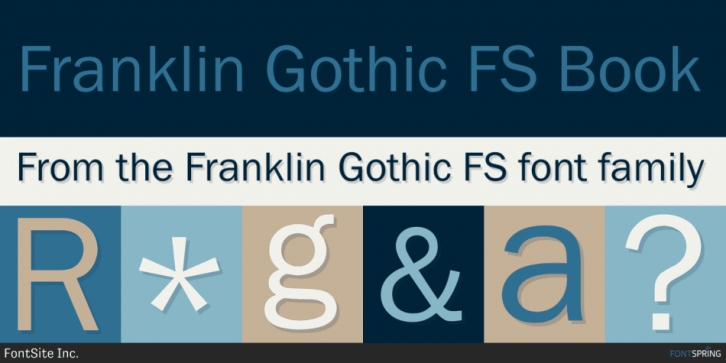Franklin Gothic FS Font Download