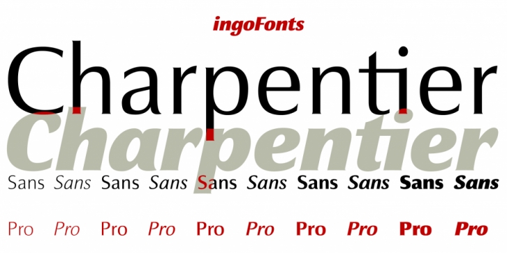 Charpentier Sans Pro Font Download