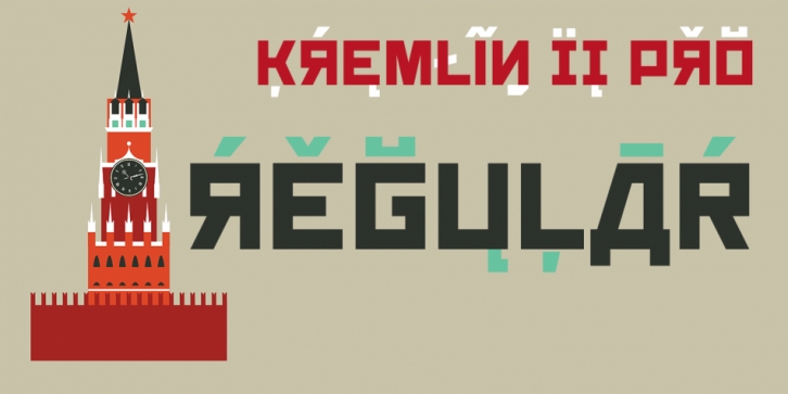 Kremlin II Pro Font Download