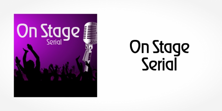 OnStage Serial Font Download