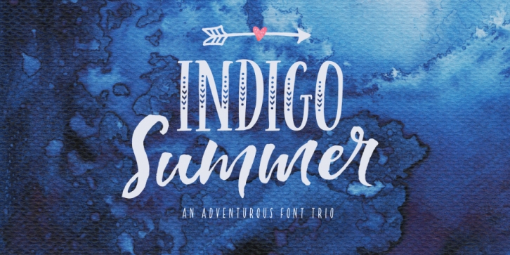 Indigo Summer Font Download