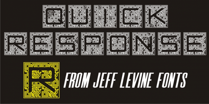 Quick Response JNL Font Download