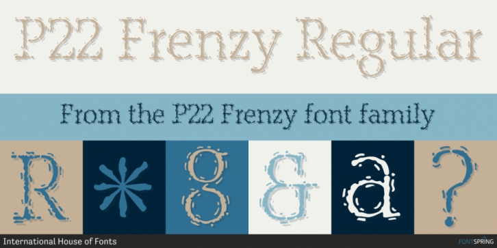 P22 Frenzy Font Download