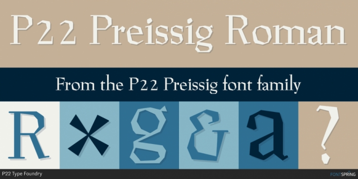 P22 Preissig Font Download