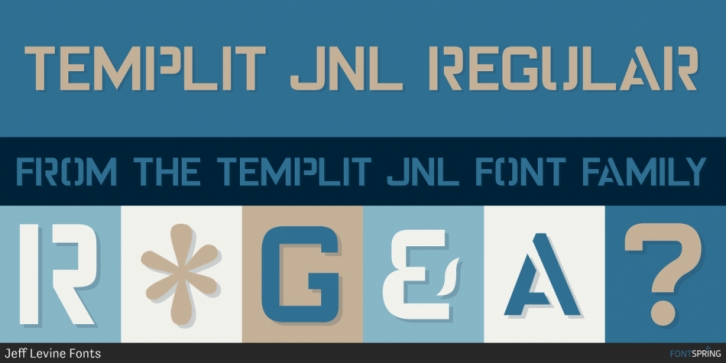 Templit JNL Font Download