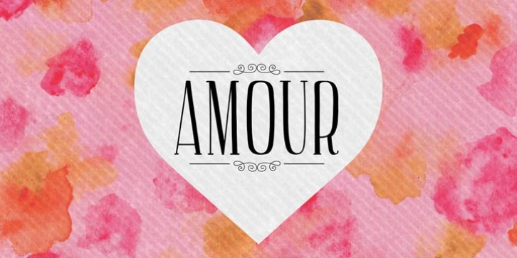 AMOUR Font Download