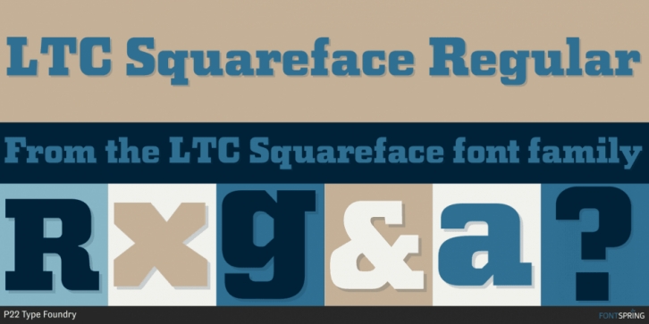 LTC Squareface Font Download