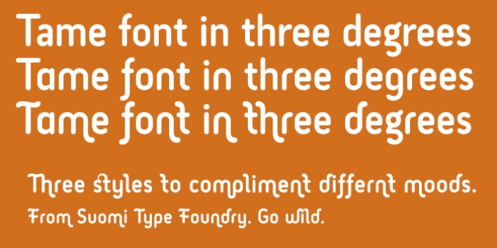 Tame Font Download