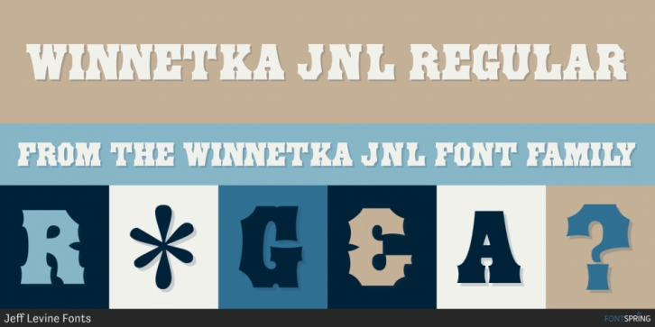 Winnetka JNL Font Download