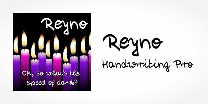 Reyno Handwriting Pro Font Download