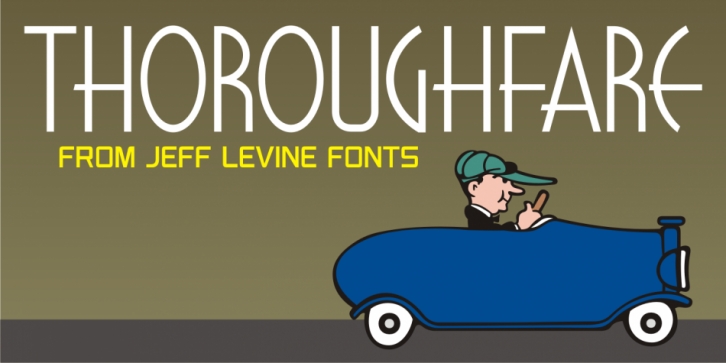 Thoroughfare JNL Font Download