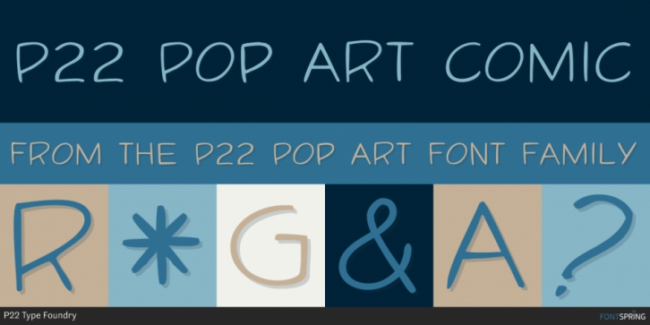 P22 Pop Art Font Download