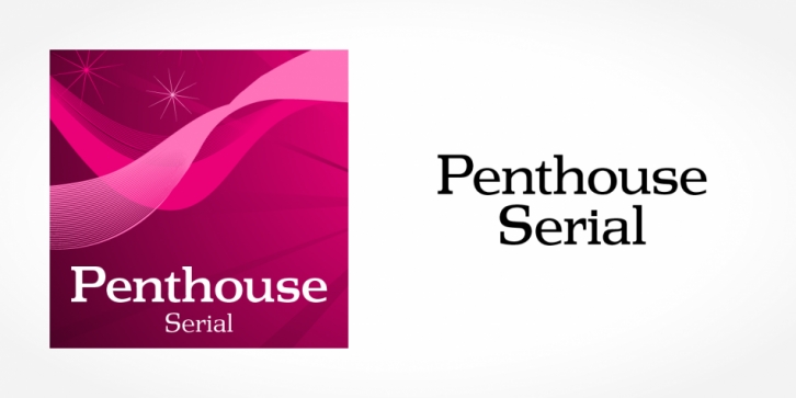 Penthouse Serial Font Download