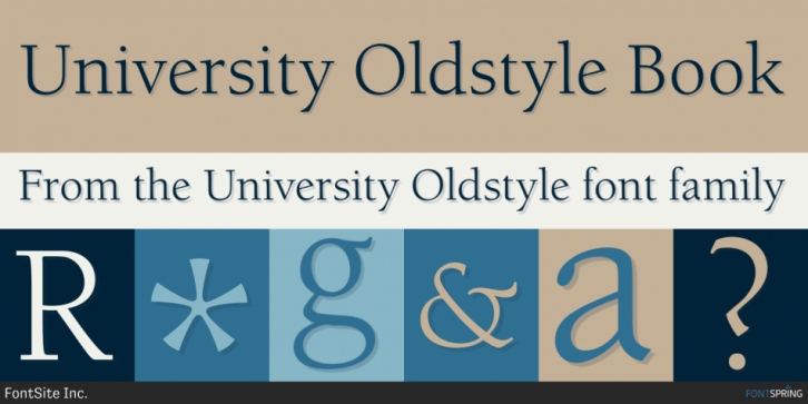 University Oldstyle Font Download