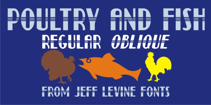 Poultry And Fish JNL Font Download