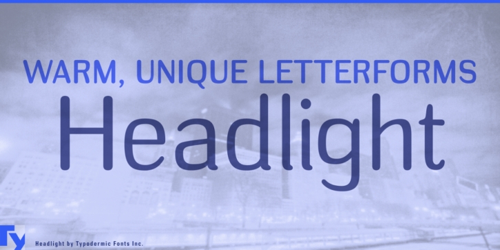 Headlight Font Download